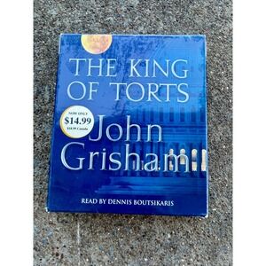 John Grisham The King of Torts Audiobook 5 CD Dennis Boutsikaris Legal Thriller